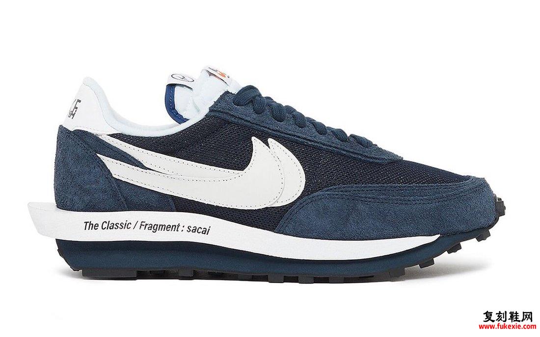 Fragment Sacai Nike LDWaffle Blue Void DH2684-400