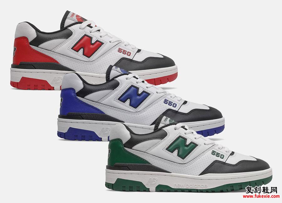 New Balance 550 Shifted Sport Pack 发布日期