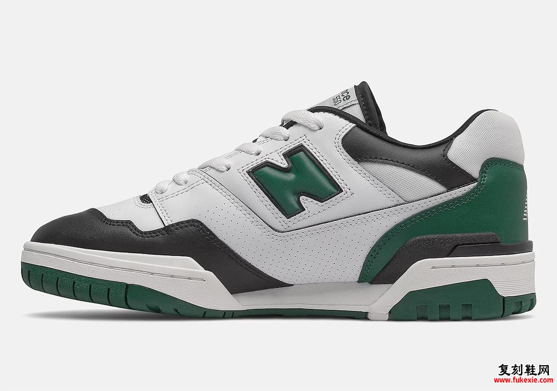 New Balance 550 Team Green BB550LE1 发布日期