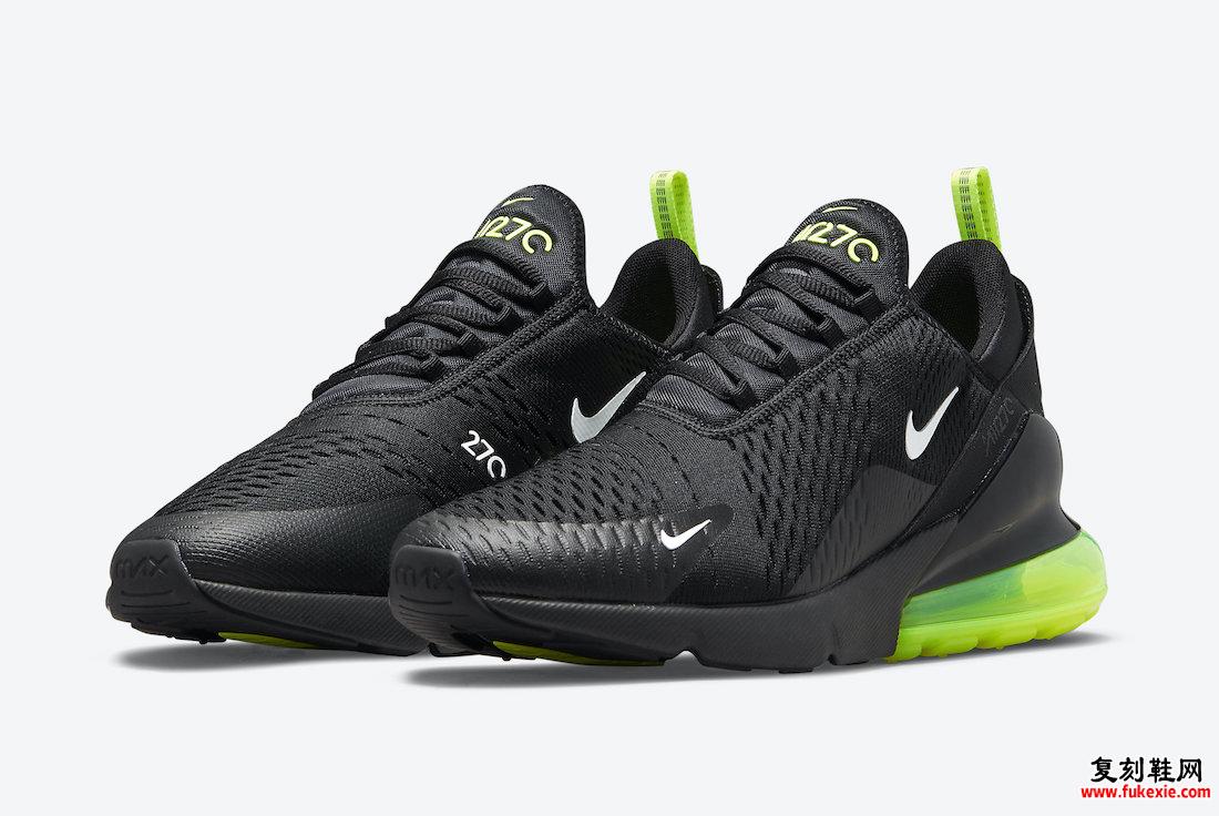 Nike Air Max 270 Black Neon DO6392-001 发布日期