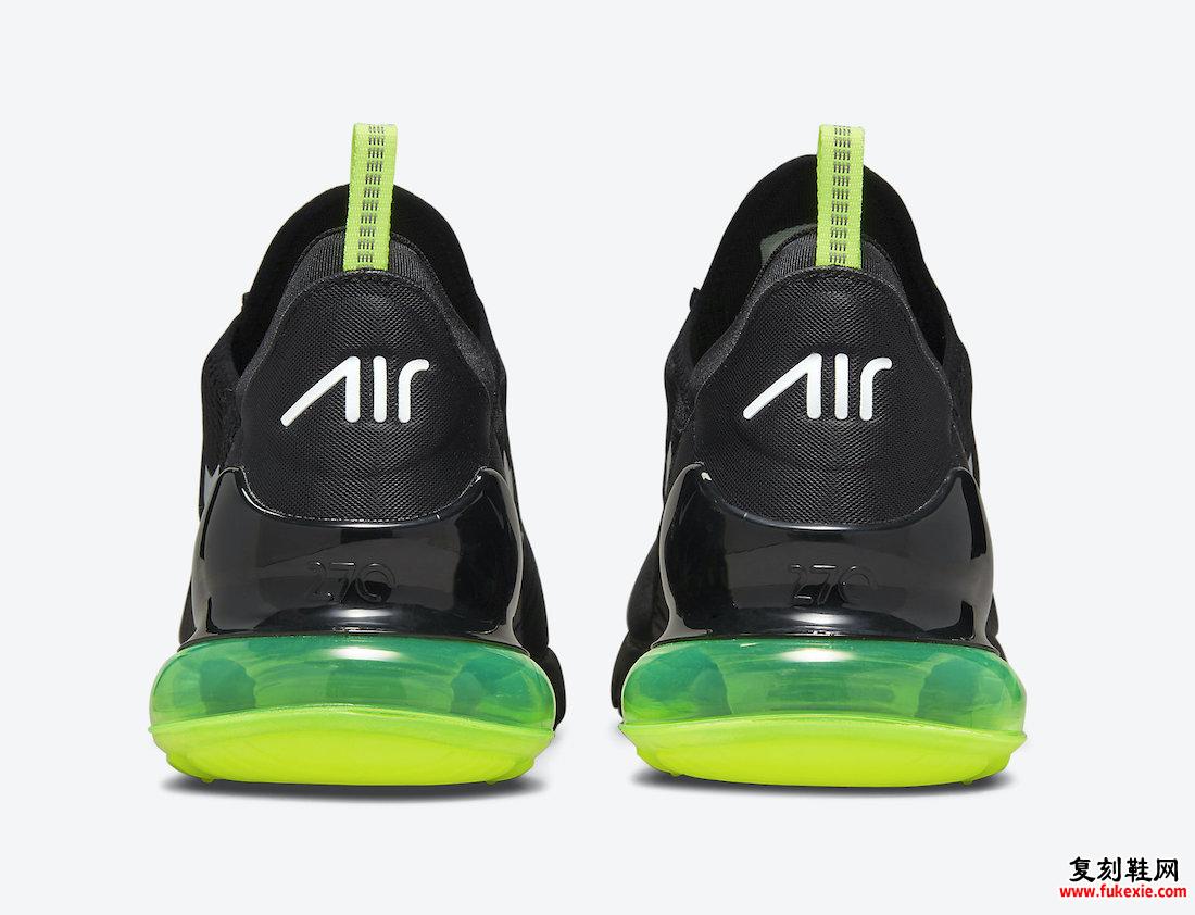 Nike Air Max 270 Black Neon DO6392-001 发布日期