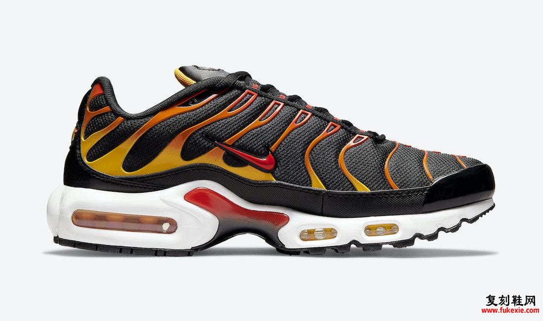 Nike Air Max Plus Reverse Sunset DC6094-001 发布日期