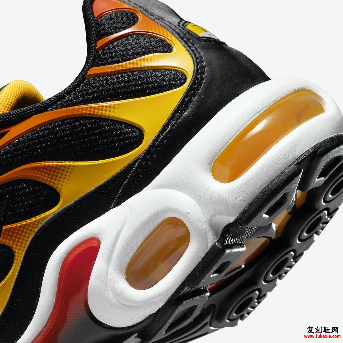 Nike Air Max Plus Reverse Sunset DC6094-001 发布日期