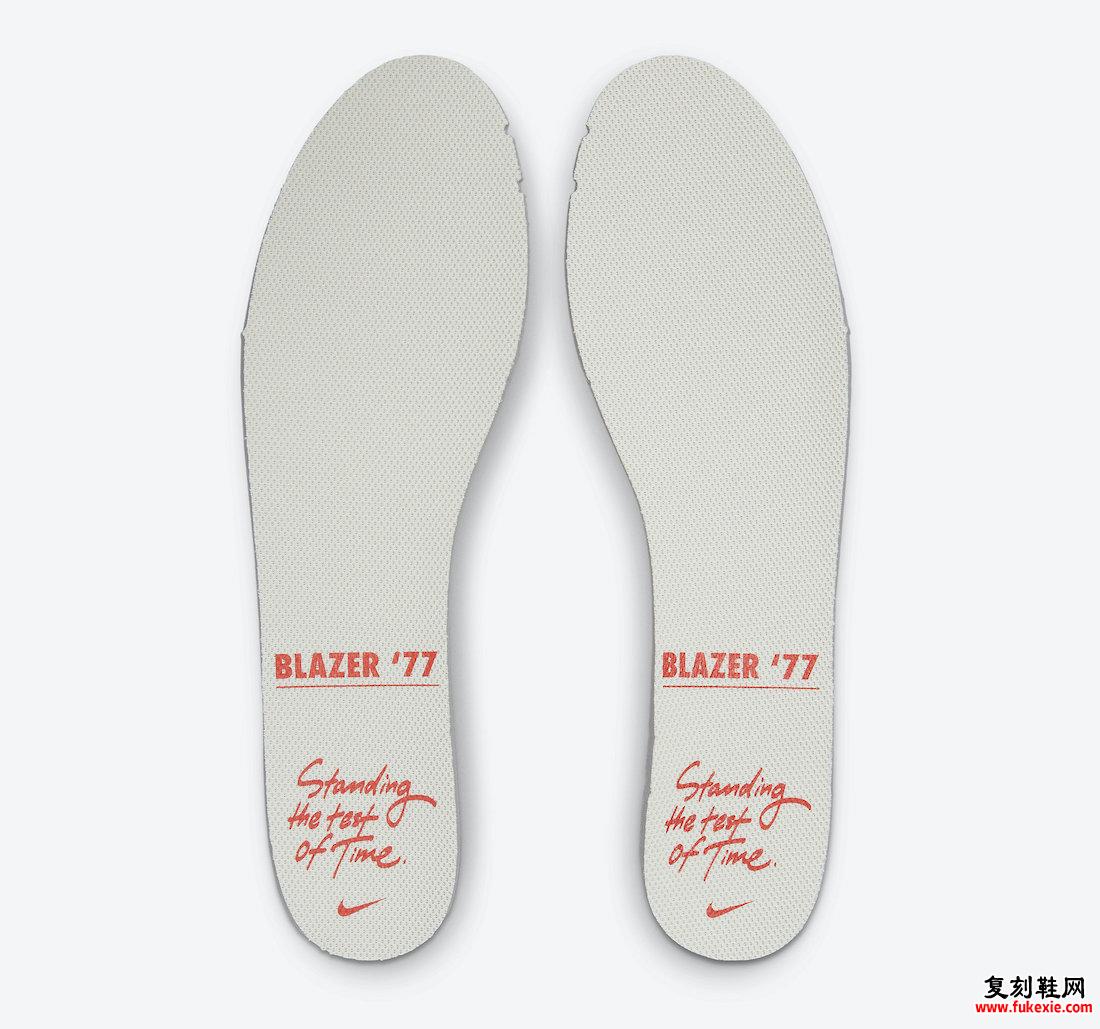 Nike Blazer Mid 77 Test of Time DO7225-100 发布日期