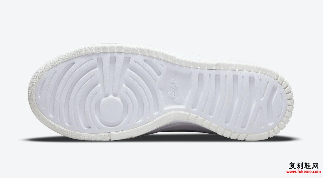 Nike Dunk High Rebel White DH3718-100 发售日期