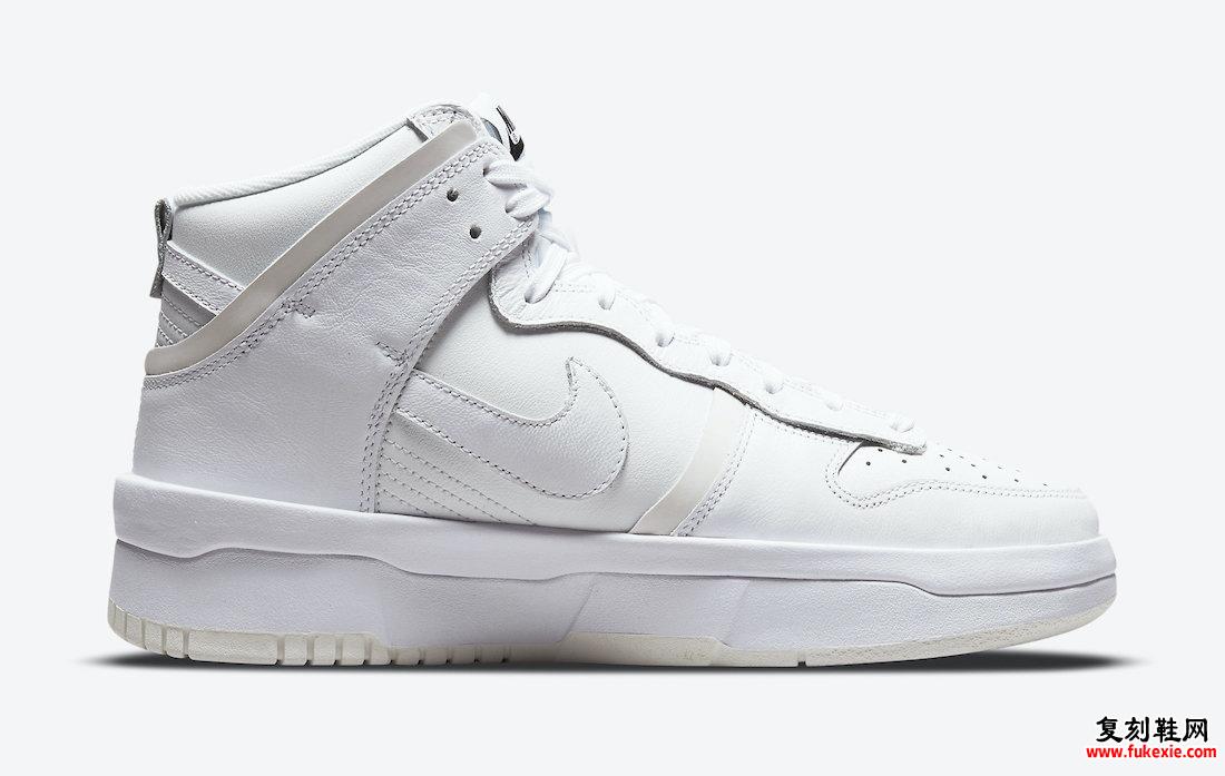 Nike Dunk High Rebel White DH3718-100 发售日期