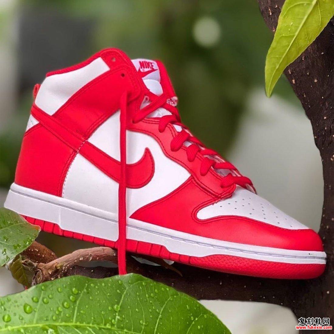 Nike Dunk High University Red DD1399-106 发售日期