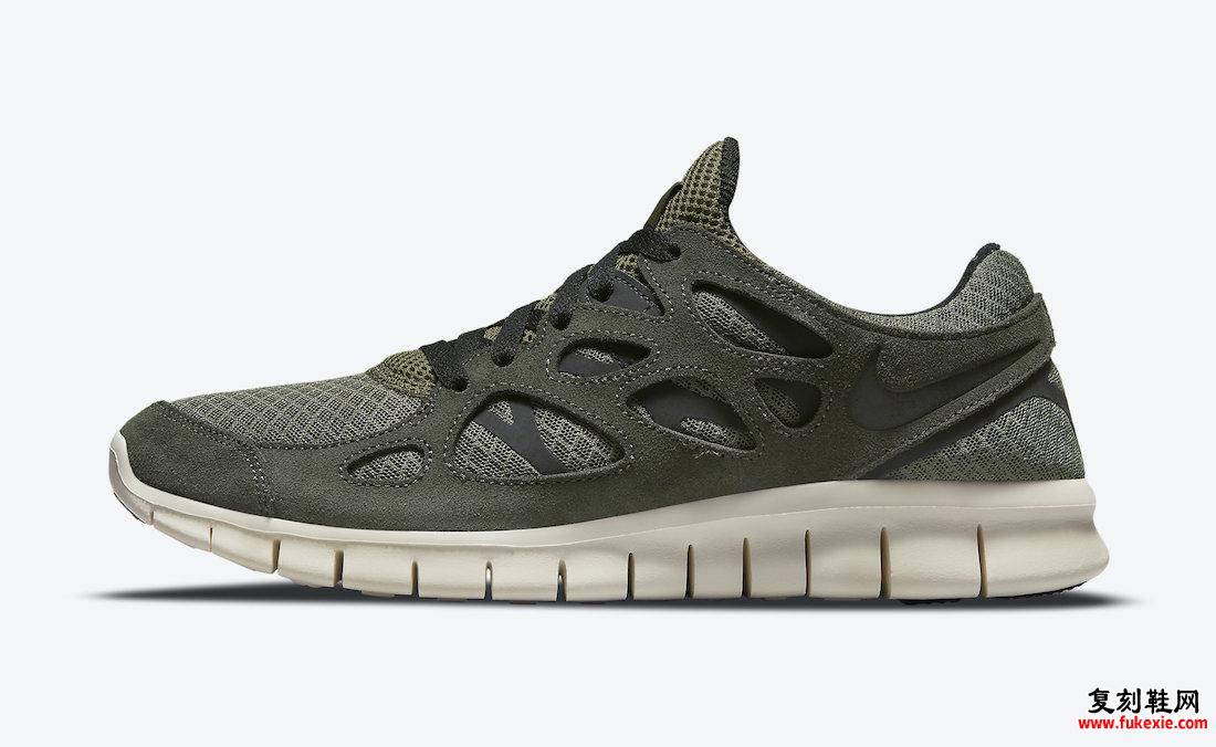 Nike Free Run 2 Sequoia Medium Olive 537732-305 发布日期