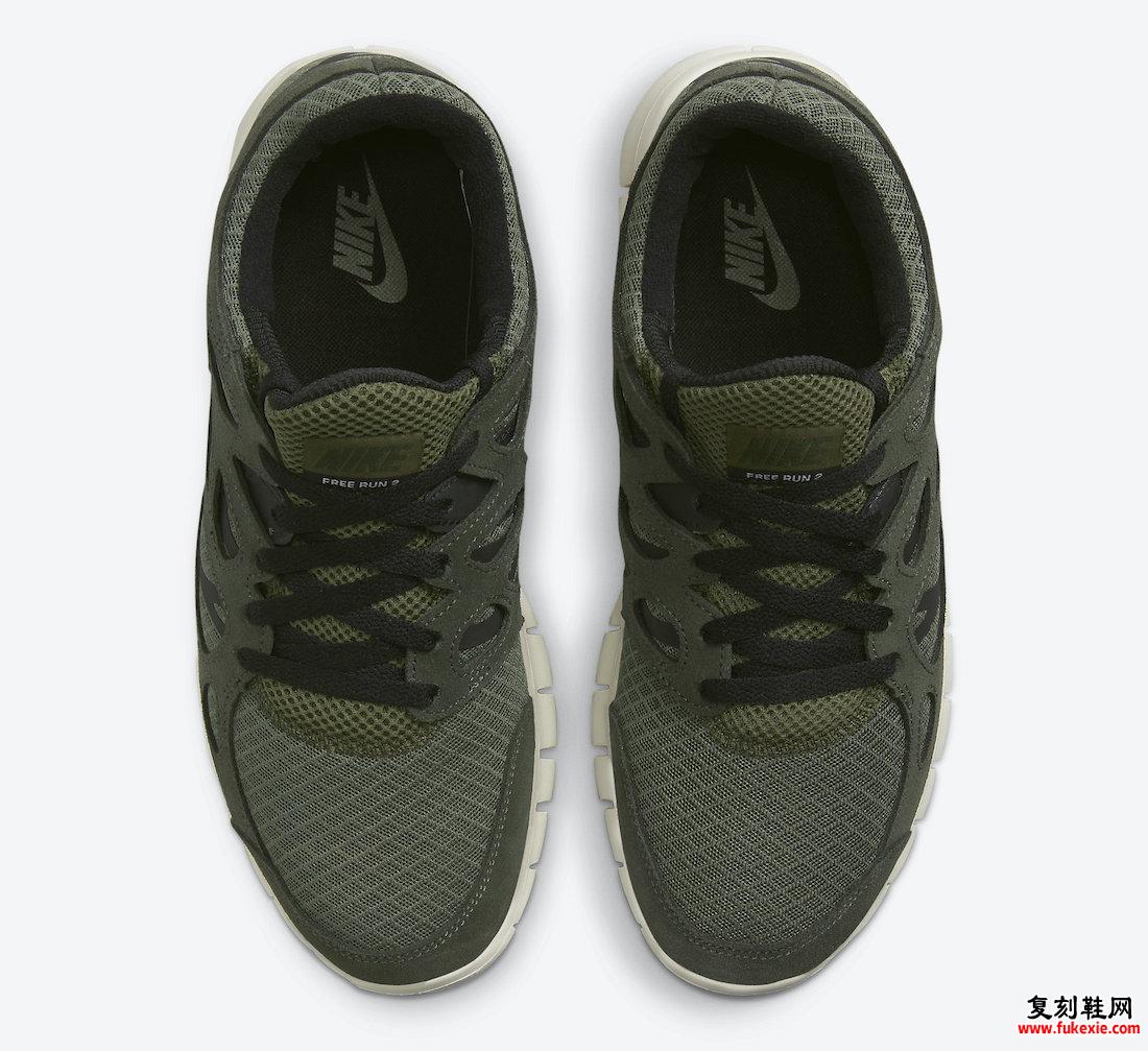 Nike Free Run 2 Sequoia Medium Olive 537732-305 发布日期