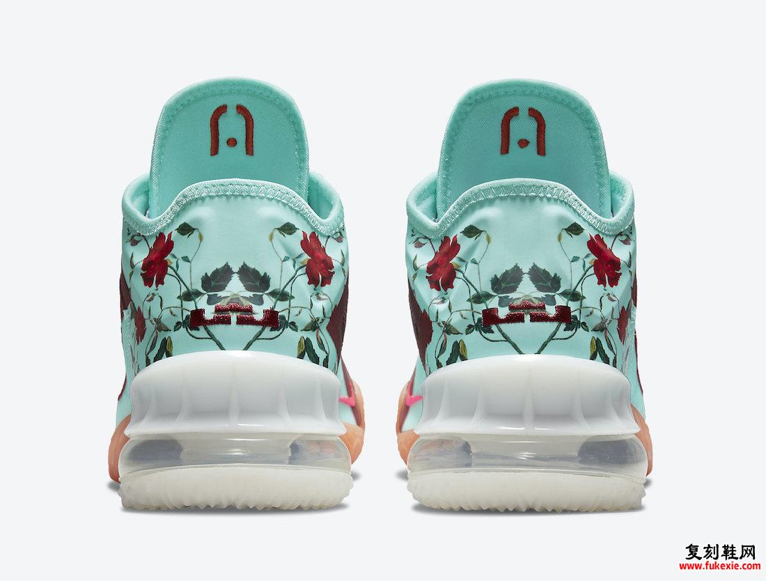 Nike LeBron 18 Low Floral CV7562-400 发布日期