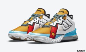 耐克 LeBron 18 Low Stewie Griffin Cartoon Art CV7562-104 发布日期