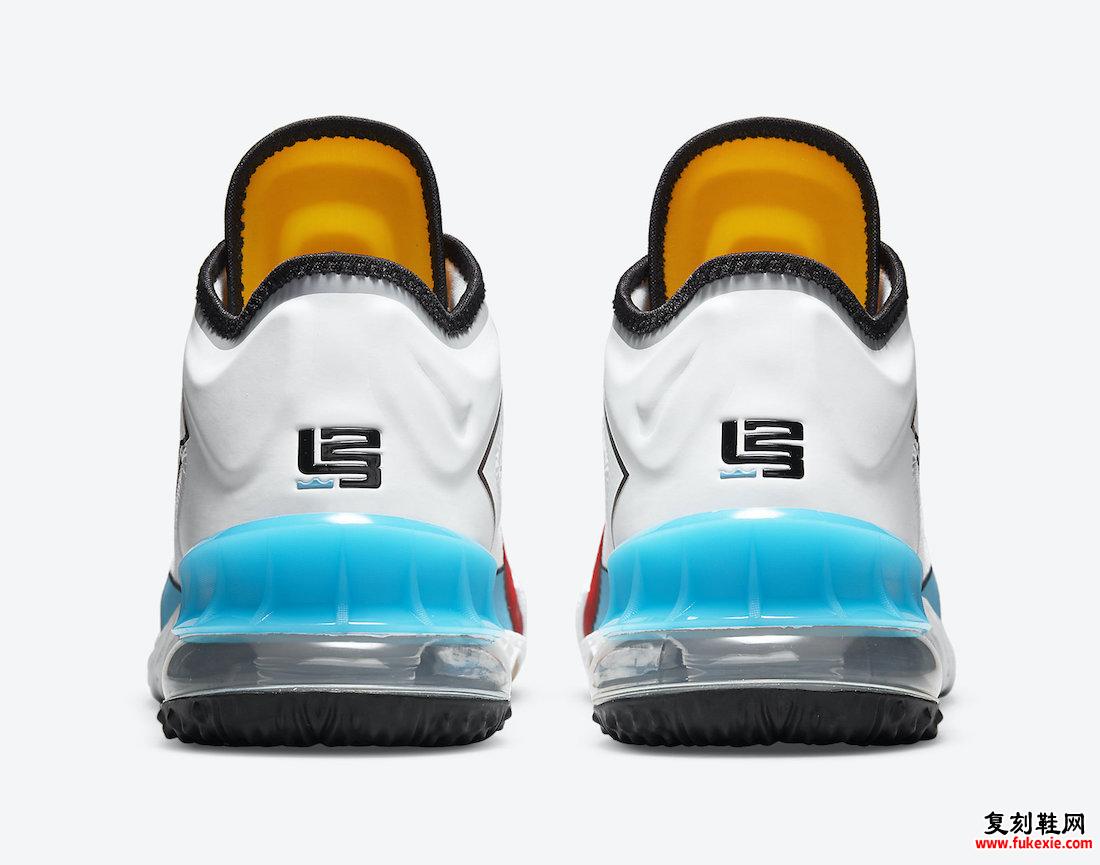 耐克 LeBron 18 Low Stewie Griffin Cartoon Art CV7562-104 发布日期