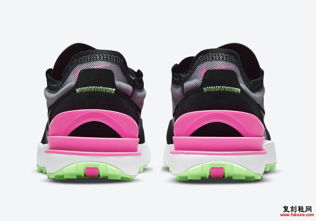 Nike Waffle One Black Green Pink DM8143-100 发布日期