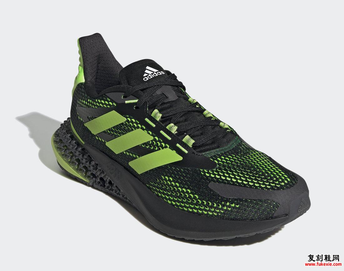 adidas 4DFWD Pulse Core Black Signal Green Q46451 发布日期