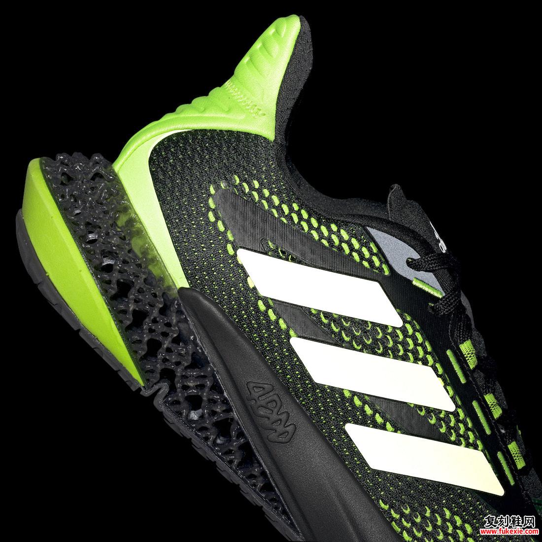 adidas 4DFWD Pulse Core Black Signal Green Q46451 发布日期