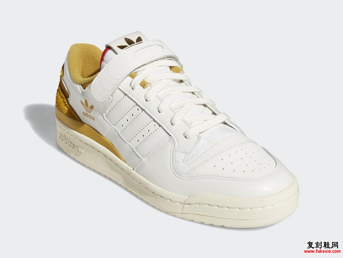 adidas Forum 84 Low Cream White Gold GZ8961 发售日期