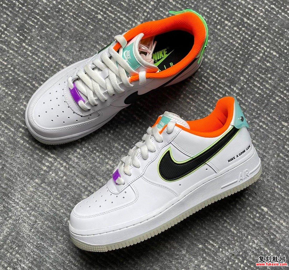 耐克 Air Force 1 Low Have A Good Game 2021 DO2333-101 发布日期信息