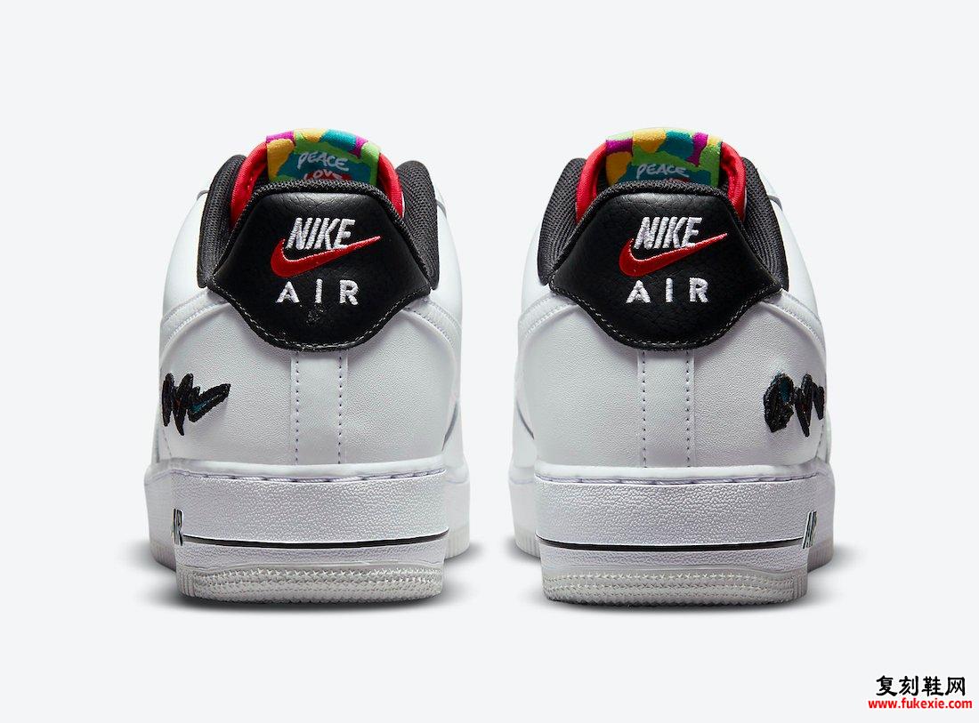 Nike Air Force 1 Low Peace Love Swoosh DM8148-100 发售日期