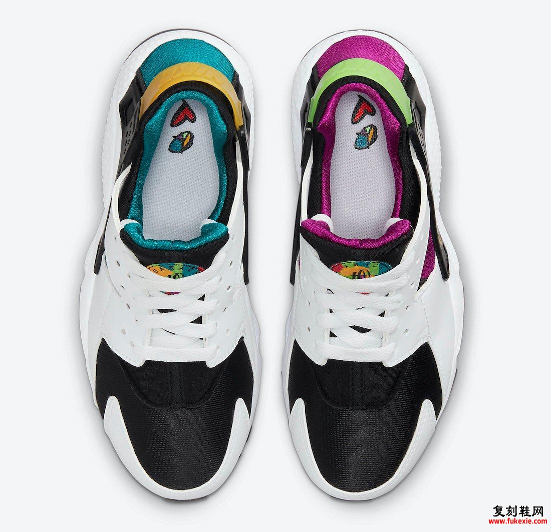 Nike Air Huarache Peace Love Swoosh DM8156-100 发售日期信息