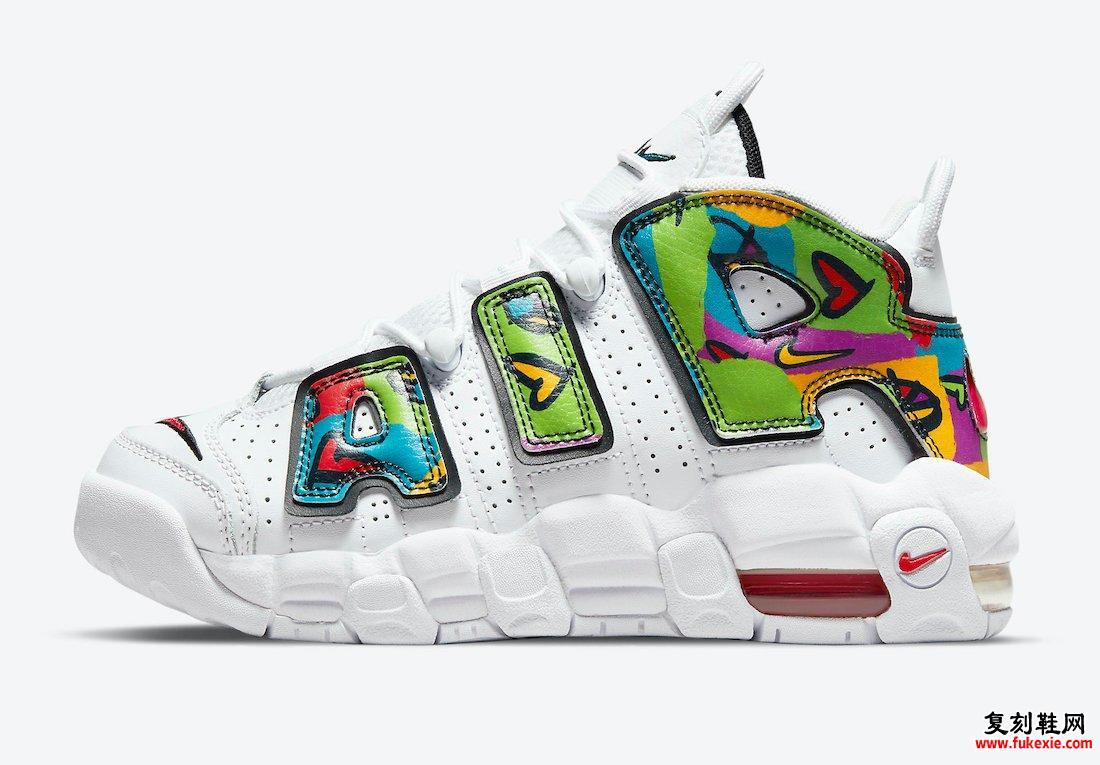 Nike Air More Uptempo Peace Love Swoosh DM8155-100 发售日期信息