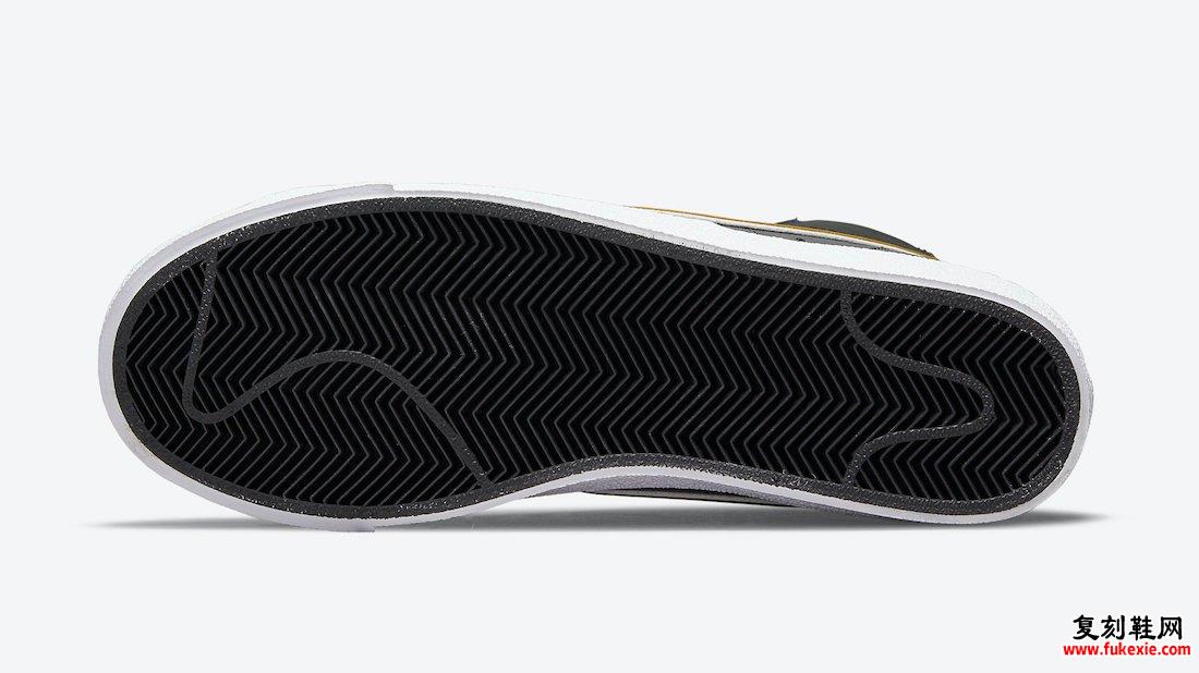 Nike Blazer Mid 77 Black Gold DH0070-001 发布日期信息