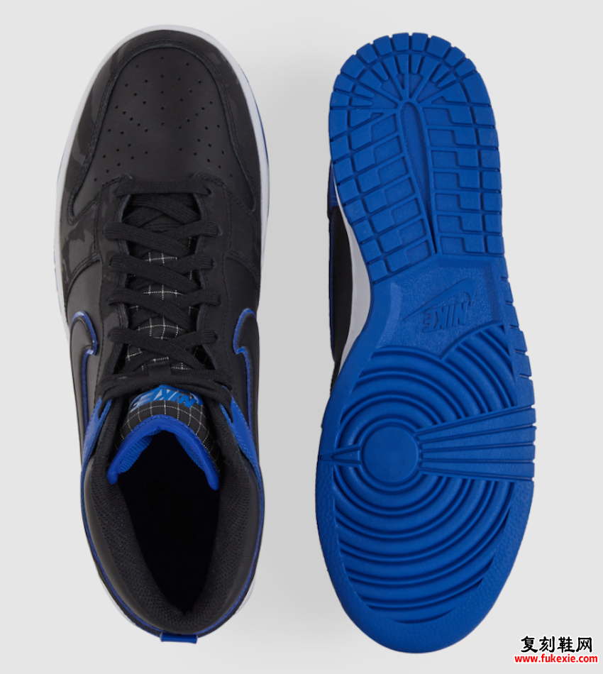 Nike Dunk High Blue Camo DD3359-001 发布日期信息