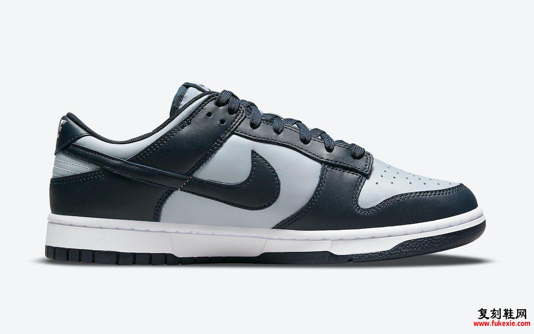 Nike Dunk Low Georgetown Hoyas DD1391-003 发售日期