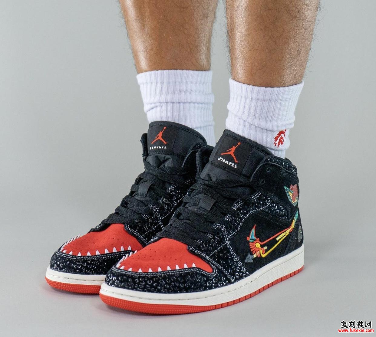 Air Jordan 1 Mid Siempre Familia 2021 DN4904-001 发售日期