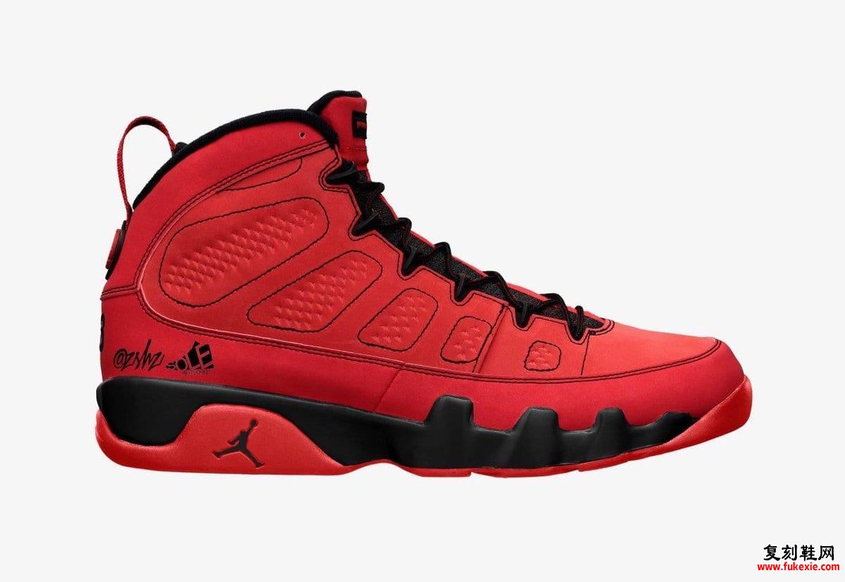 Air Jordan 9 智利红黑 CT8019-600 发售日期