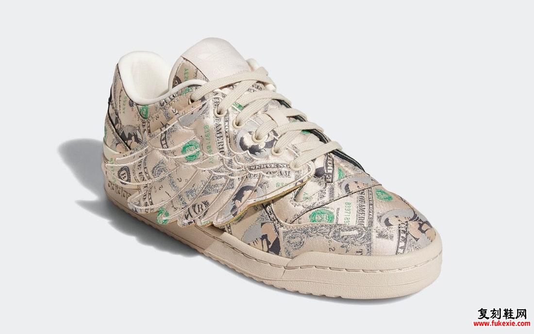 Jeremy Scott adidas Forum Low Wings Money GX6393 发售日期