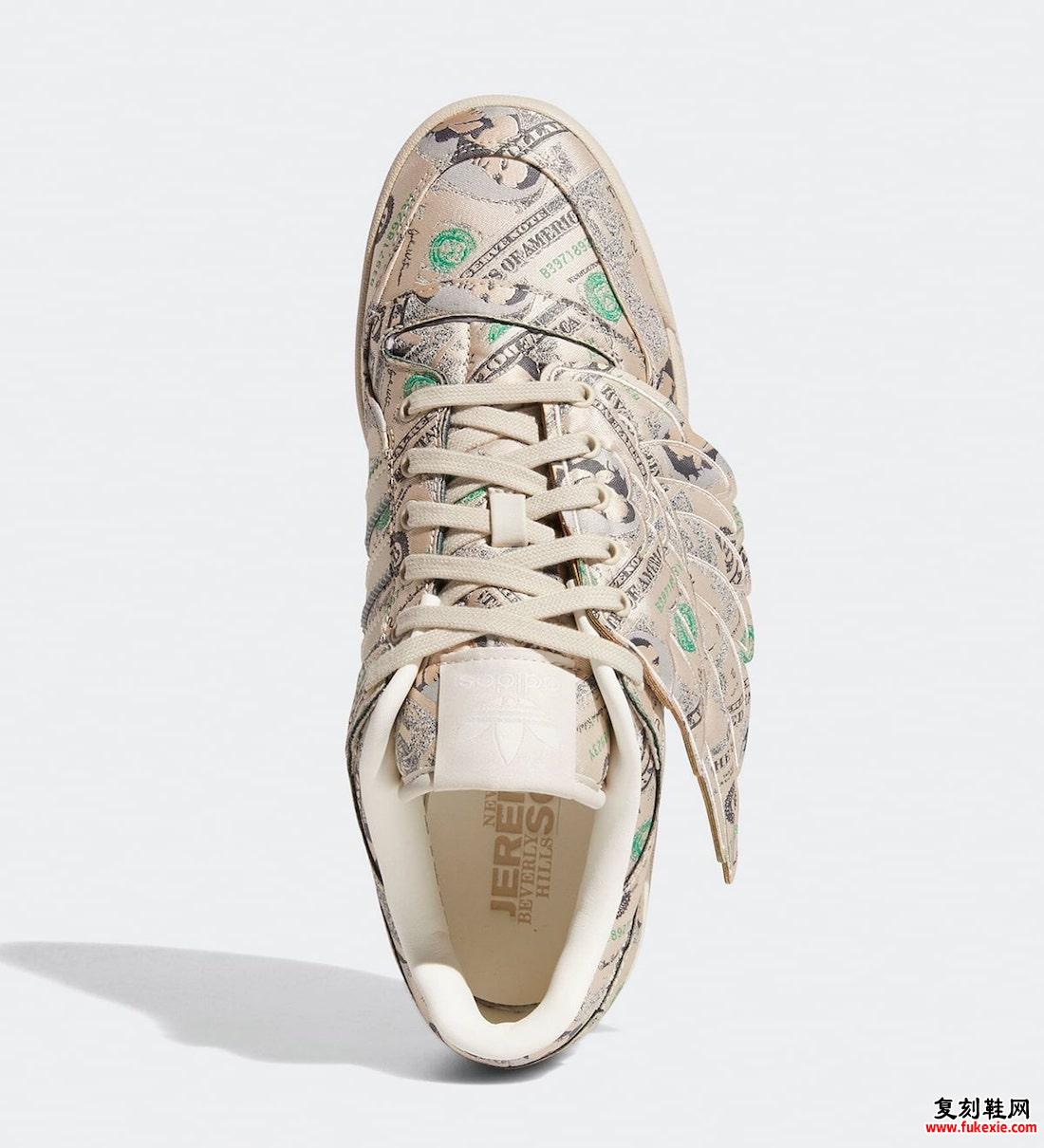 Jeremy Scott adidas Forum Low Wings Money GX6393 发售日期