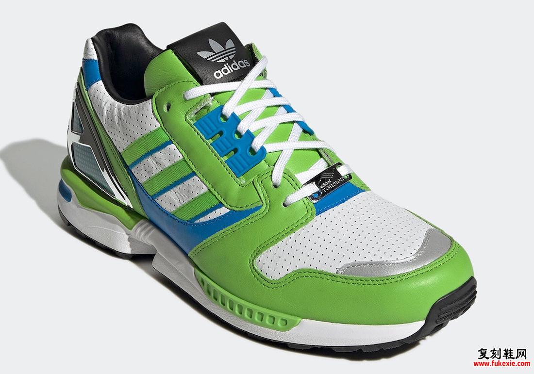 川崎忍者 adidas ZX 8000 GW3358 发售日期