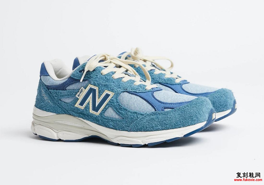 Levis New Balance 990v3 蓝色发布日期