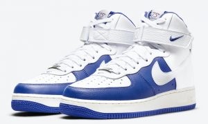 NBA Nike Air Force 1 High White Hyper Royal DC8870-100 发售日期