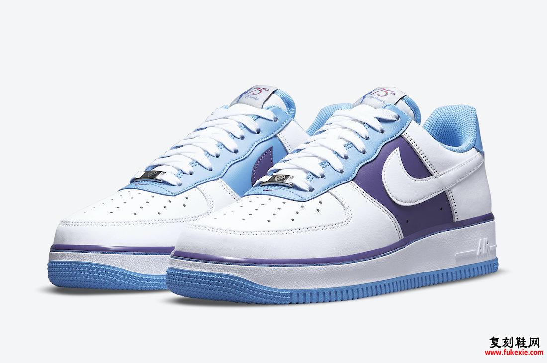 NBA 耐克 Air Force 1 Low 湖人队 75 周年 DC8874-101 发售日期