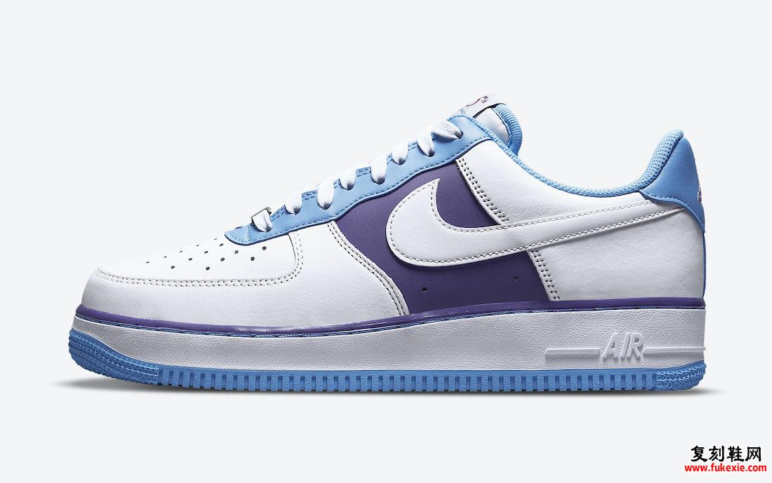 NBA 耐克 Air Force 1 Low 湖人队 75 周年 DC8874-101 发售日期