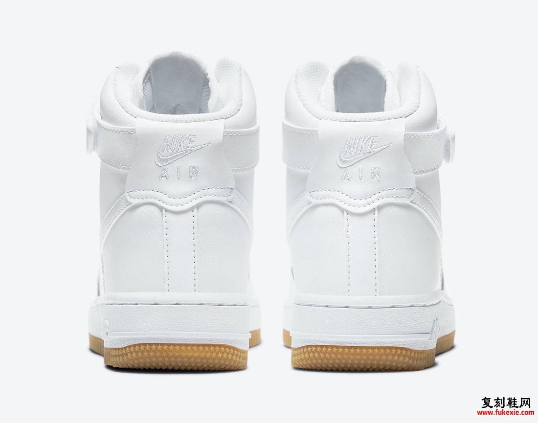 Nike Air Force 1 High White Gum DH1058-100 发布日期