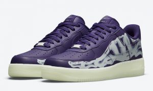 Nike Air Force 1 Skeleton Purple CU8067-500 发售日期