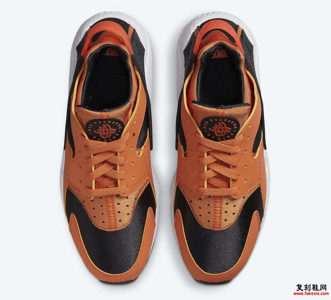 Nike Air Huarache 黑橙 DO6694-800 发售日期