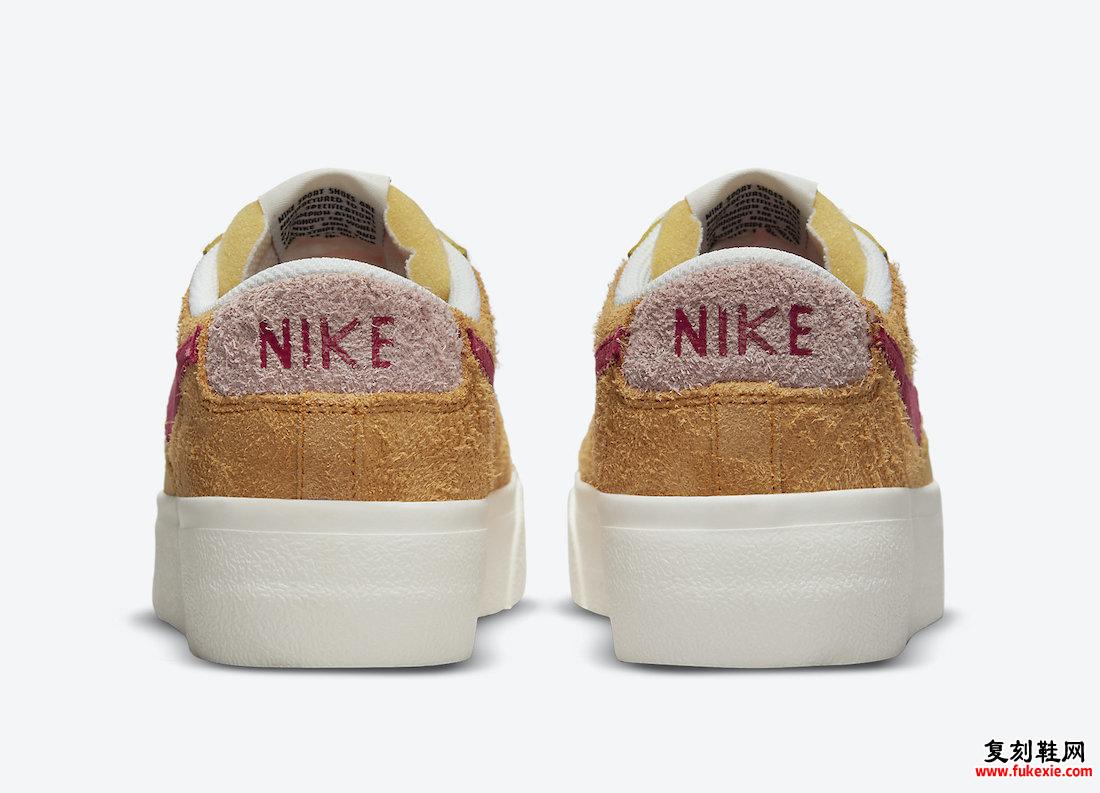 Nike Blazer Low Platform Sunset DO6721-700 发布日期