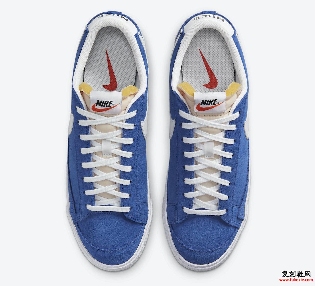 Nike Blazer Low Team Blue DA7254-401 发布日期