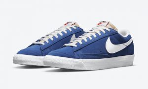 Nike Blazer Low Team Blue DA7254-401 发布日期