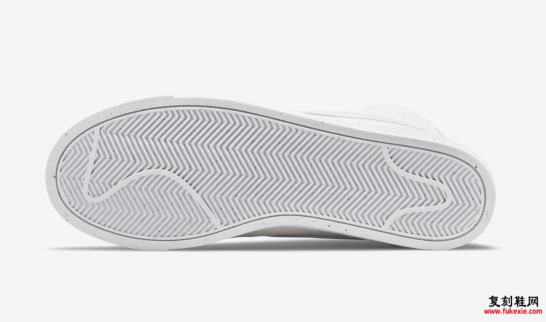 Nike Blazer Mid 77 Next Nature Sail White DO1344-100 发售日期