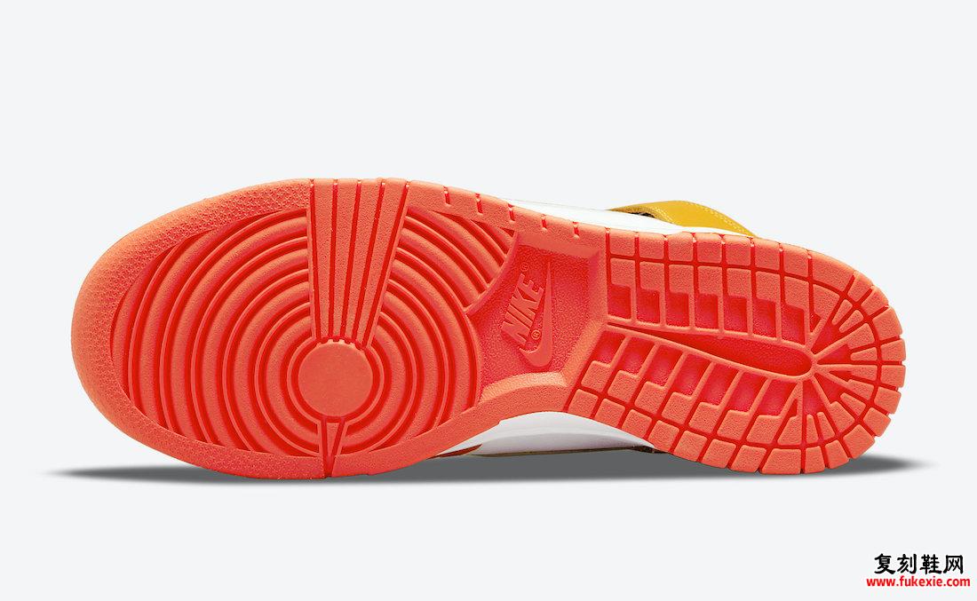 Nike Dunk High Laser Orange DQ4691-700 发布日期