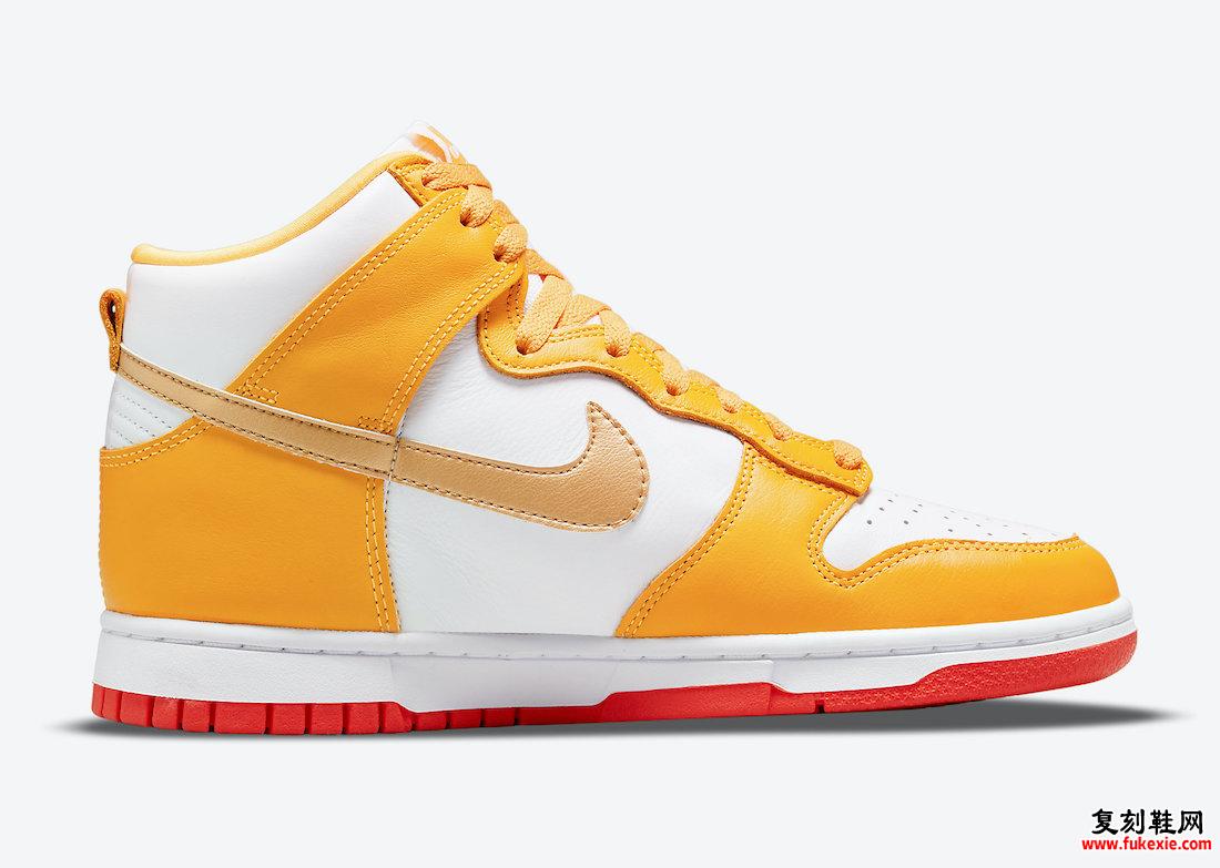 Nike Dunk High Laser Orange DQ4691-700 发布日期