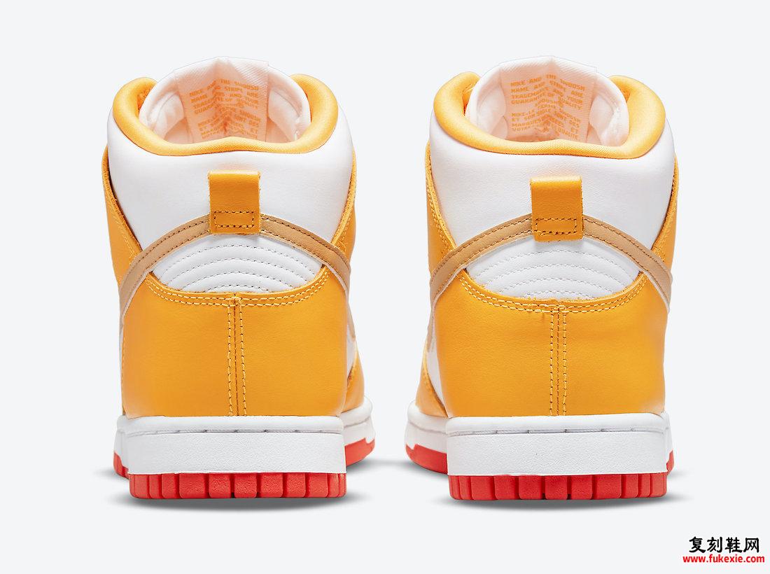 Nike Dunk High Laser Orange DQ4691-700 发布日期