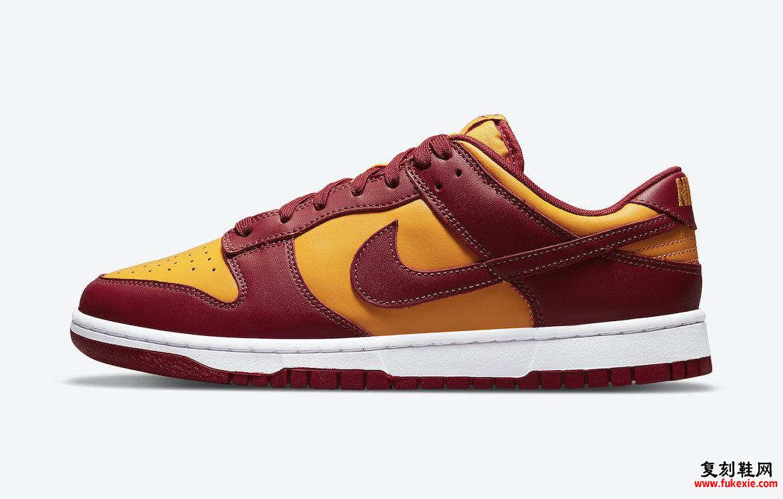 Nike Dunk Low Midas Gold Tough Red DD1391-701 发布日期