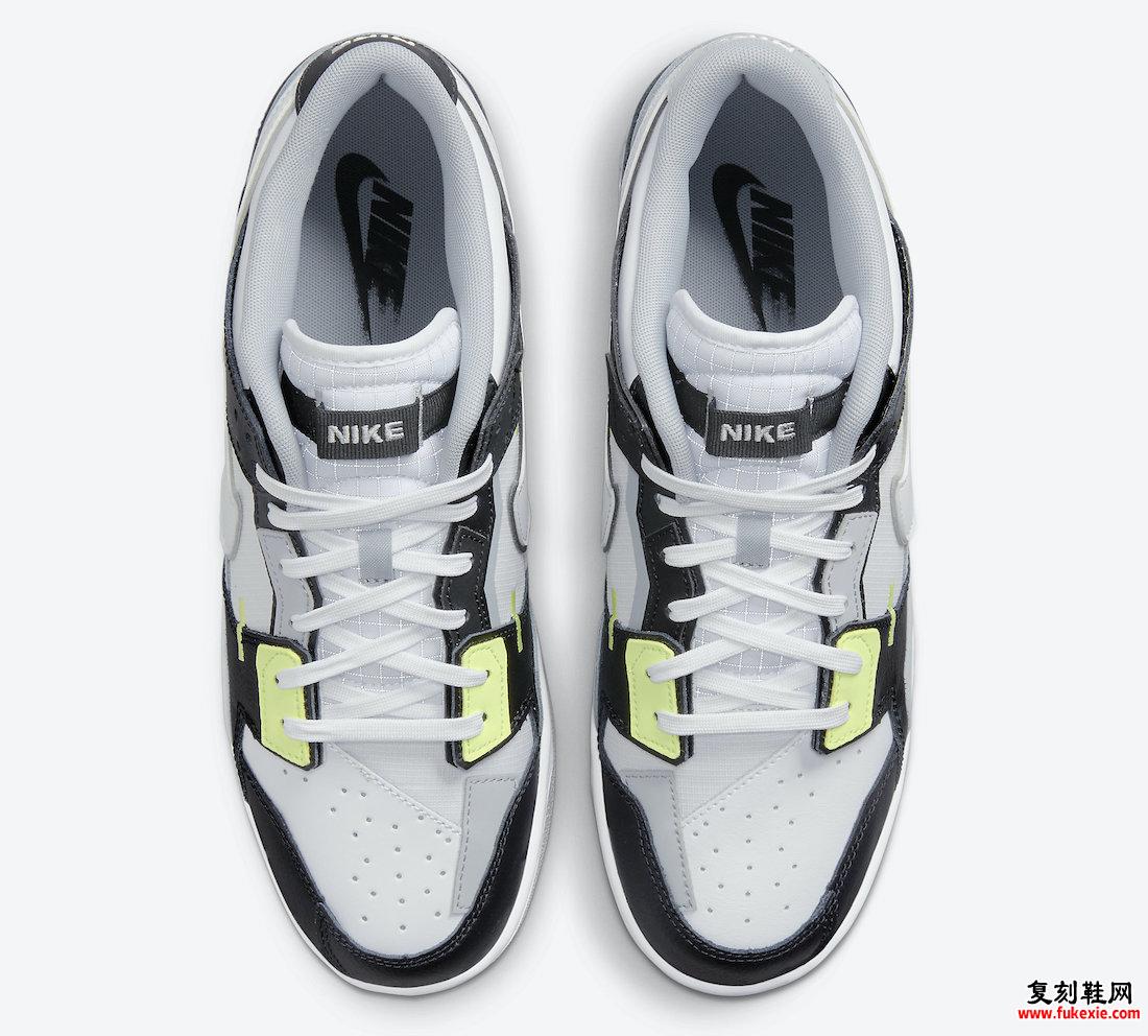 Nike Dunk Low Scrap Black White Wolf Gray Lemon Twist DC9723-001 发布日期