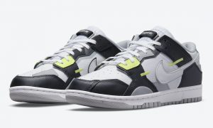 Nike Dunk Low Scrap Black White Wolf Gray Lemon Twist DC9723-001 发布日期