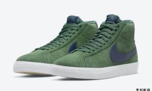 Nike SB Blazer Mid Noble Green Midnight Navy 864349-302 发布日期